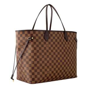 Louis Vuitton Neverfull MM Damier Ebene Brown Canvas